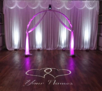 DJ Mal Williams Arch Monogram
