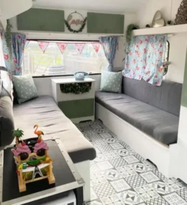 Charlie Brooks Caravan Inside