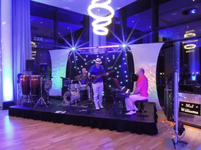 DJ Mal Williams Band Lighting
