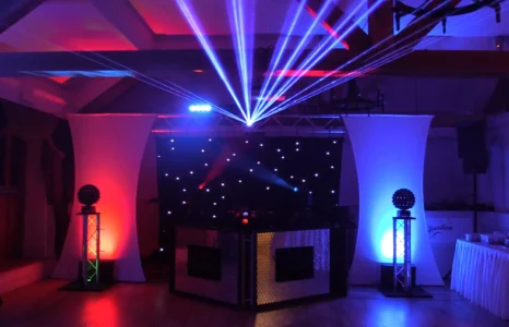 DJ Mal Williams Truss Lights