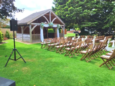 DJ Mal Williams Ceremony Balmer Lawn Hotel